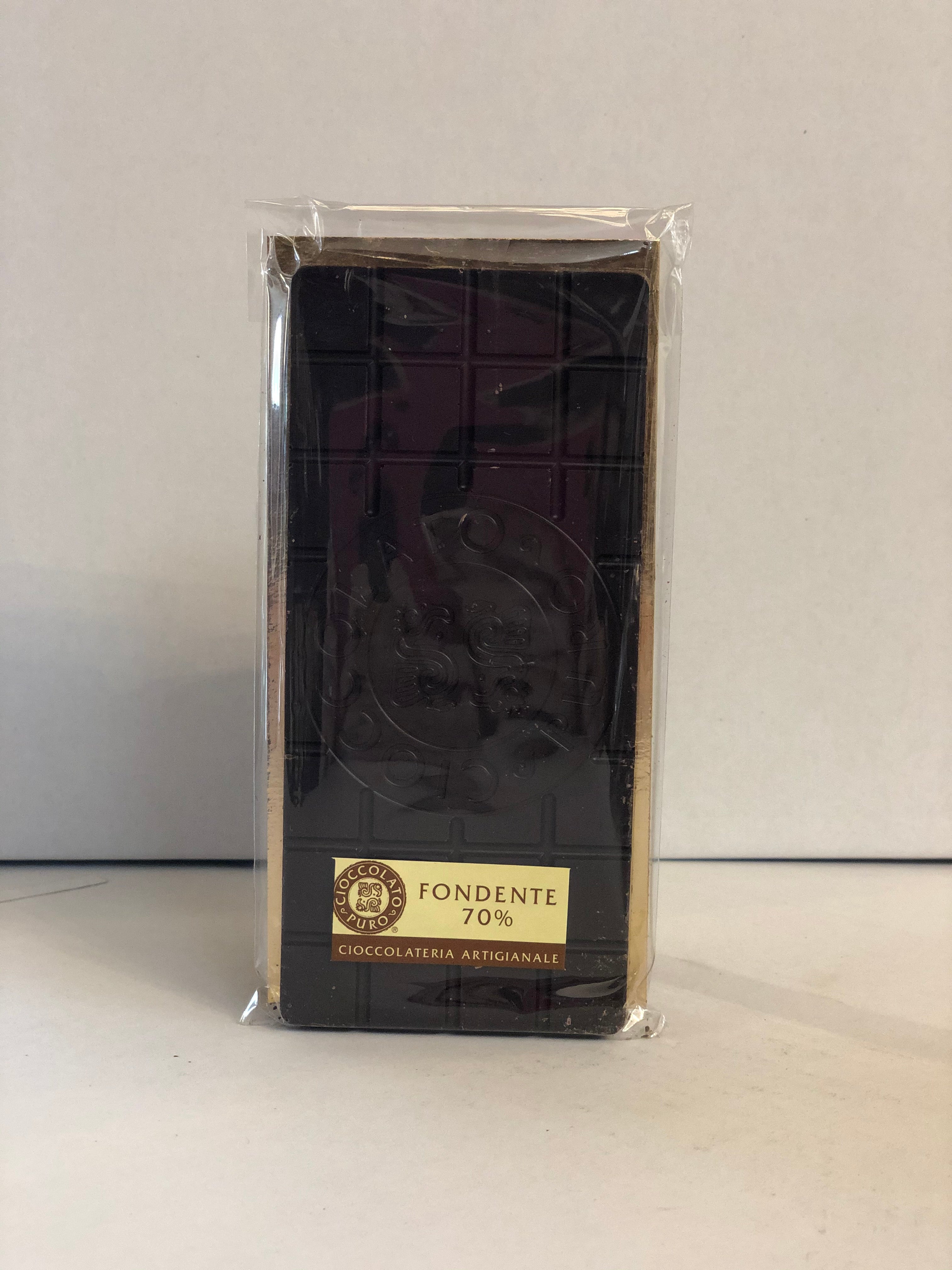 TAVOLETTA FONDENTE 70% CACAO - 100 GR