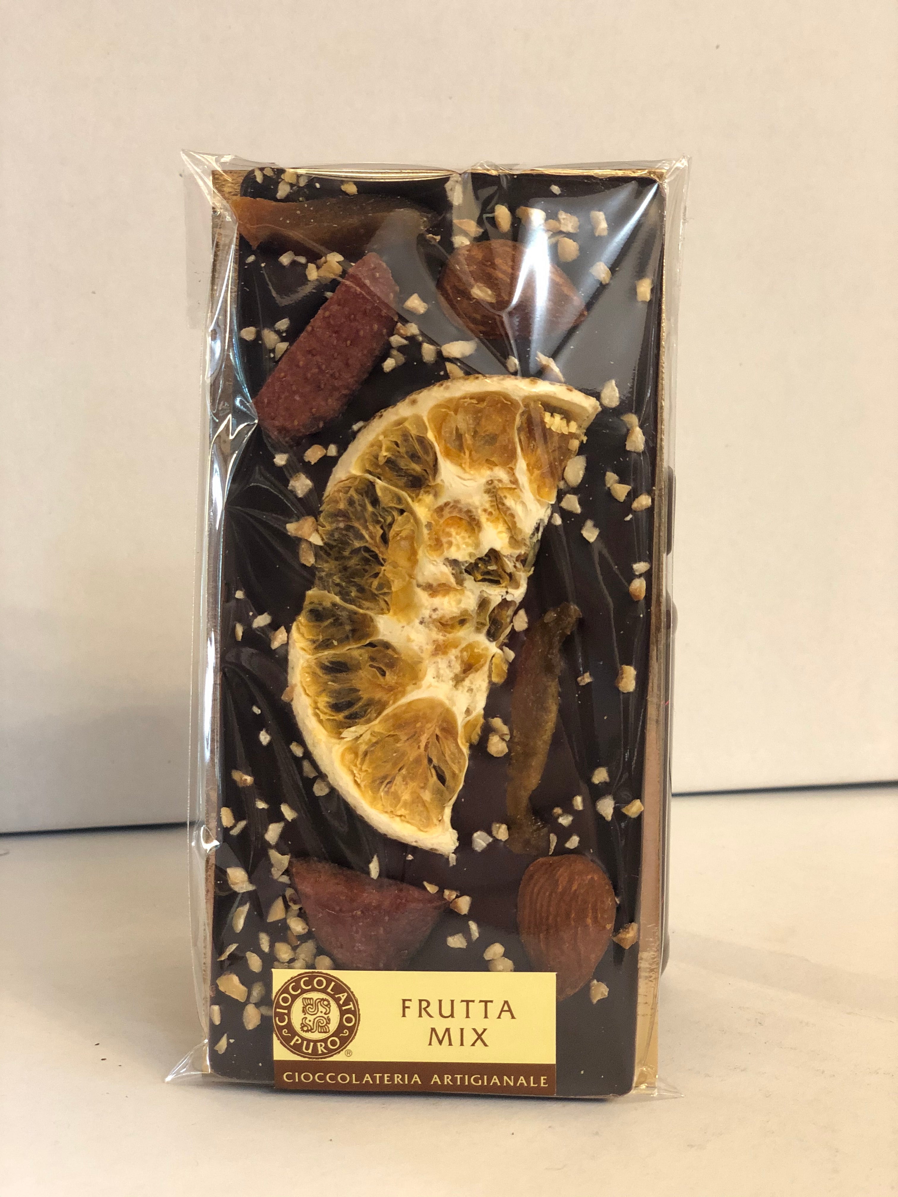 TAVOLETTA FONDENTE FRUTTA SECCA MISTA - 100 GR